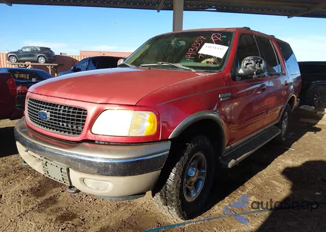 2001 Ford Expedition Eddie Bauer from USA, damaged, VIN 1FMFU18LX1LA62147